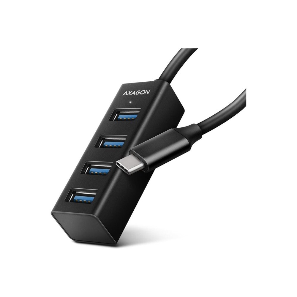 AXAGON AXAGON HUE-M1C - hubb - 4 portar