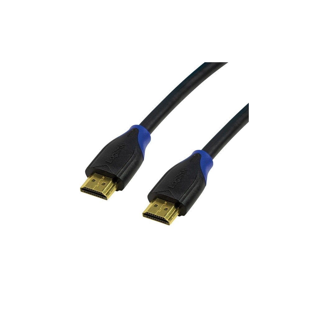 LogiLink LogiLink High Speed with Ethernet - HDMI-kabel med Ethernet - 1 m