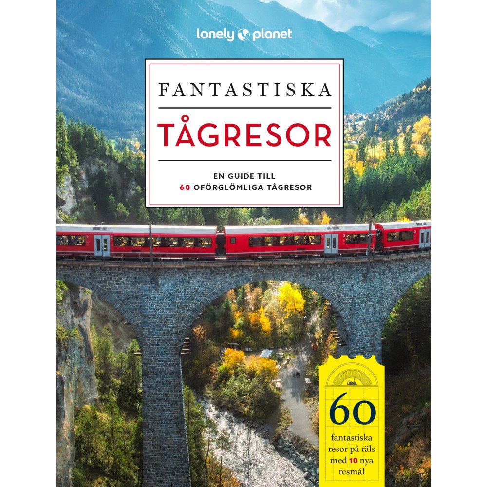 Tukan Förlag Fantastiska tågresor (inbunden)