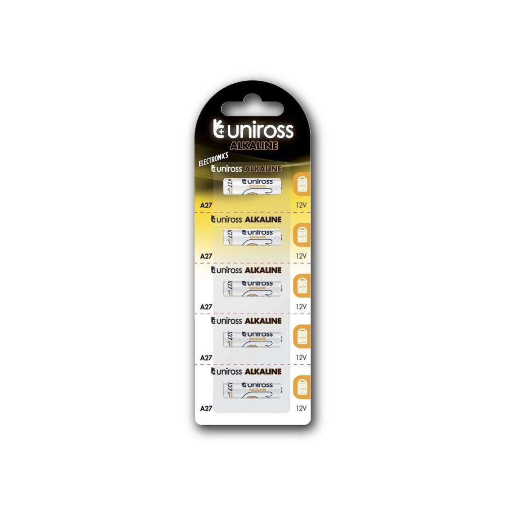 Uniross Batteries Uniross U5A27, Engångsbatteri, A27, Lithium-Manganese Dioxid...