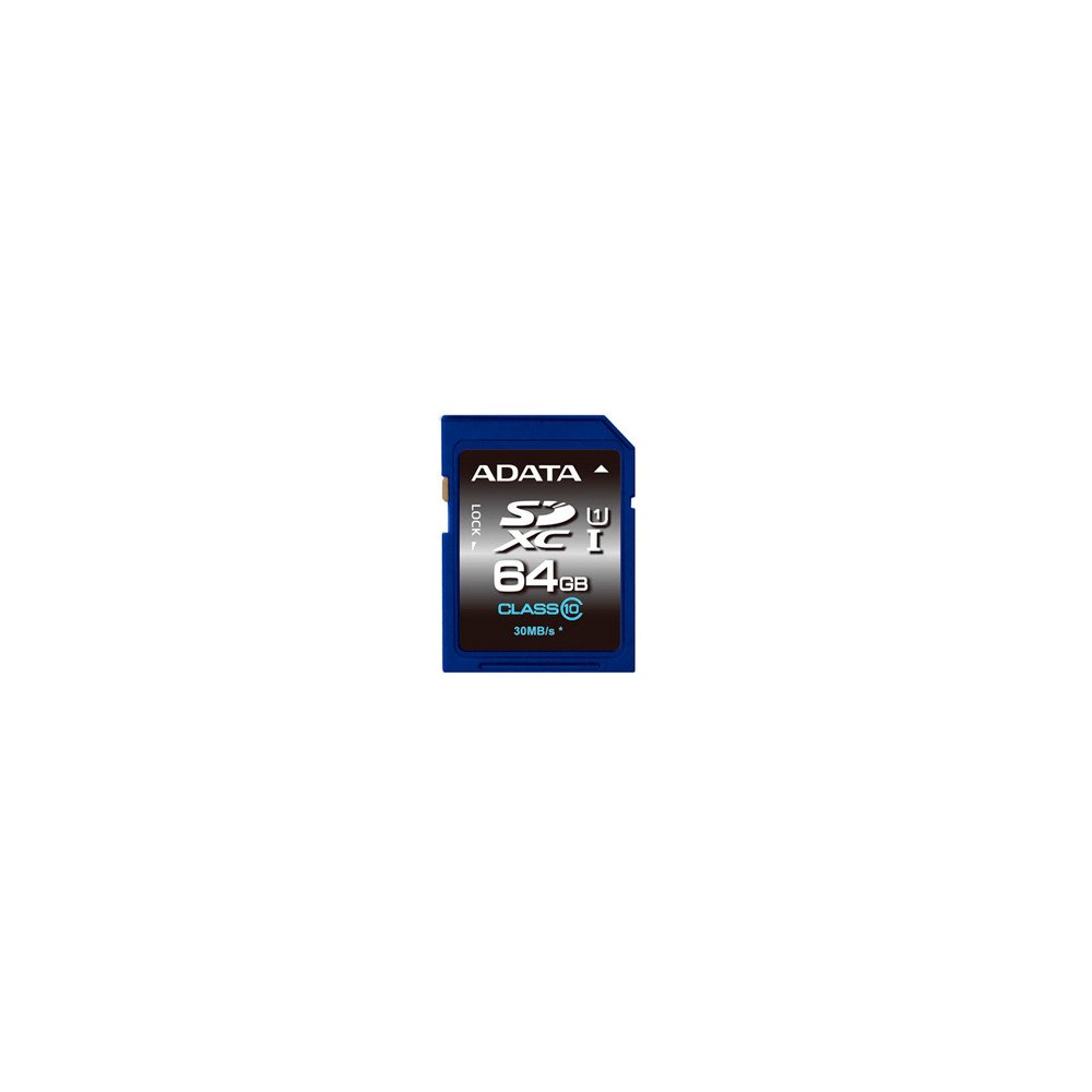 A-Data Technology ADATA Premier UHS-I - flash-minneskort - 64 GB - SDXC UHS-I