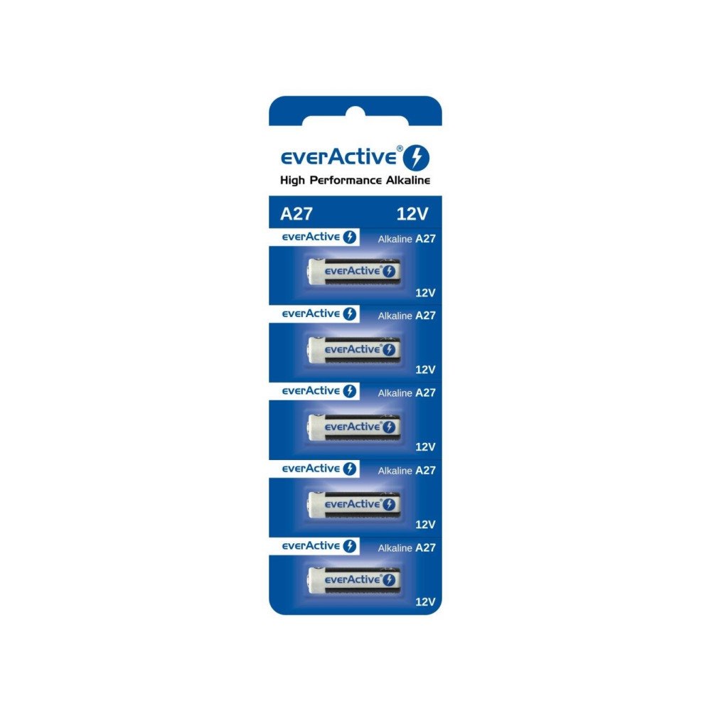 everActive Everactive 27A5BL, Laddningsbart batteri, Alkalisk, 12 V, 5...