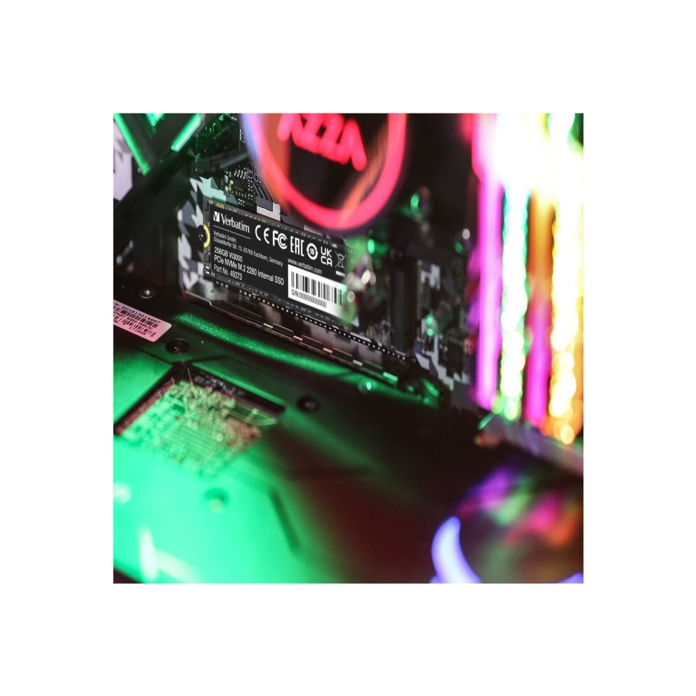 VERBATIM Verbatim Vi3000 - SSD - High Endurance - 256 GB - PCIe 3.0 x4 (NVMe)