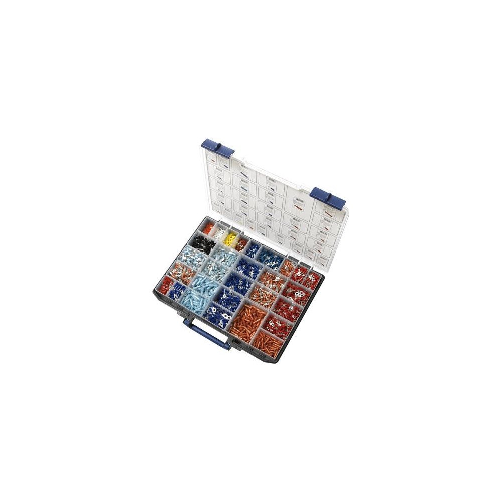 zevercsslr Isolerade kabelskor och genomföringar 2900st assorterade lev...