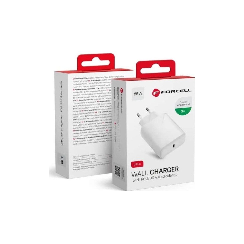 ForCell FORCELL F-ENERGY TFK-TC-25WPD rese­laddare Type C PD QC4.0 3...