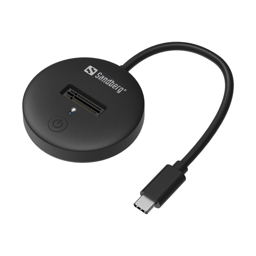 Sandberg Sandberg - SSD-dockningsstation - M.2 NVMe Card - USB-C 3.2 (Gen 2)