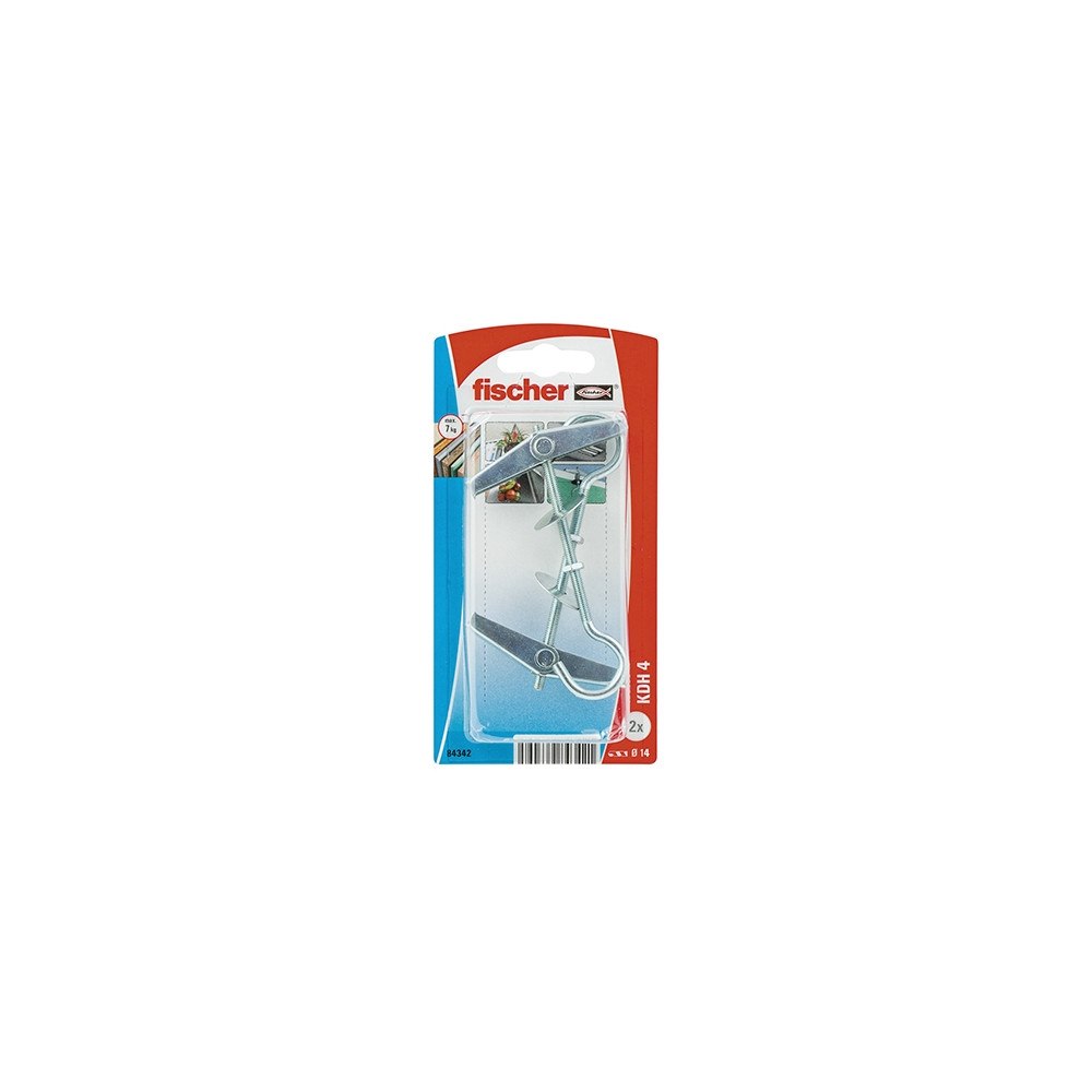 Fischer Fischer 84342, Expansionsplugg, Tegel, Betong, Gipsskiva, Me...