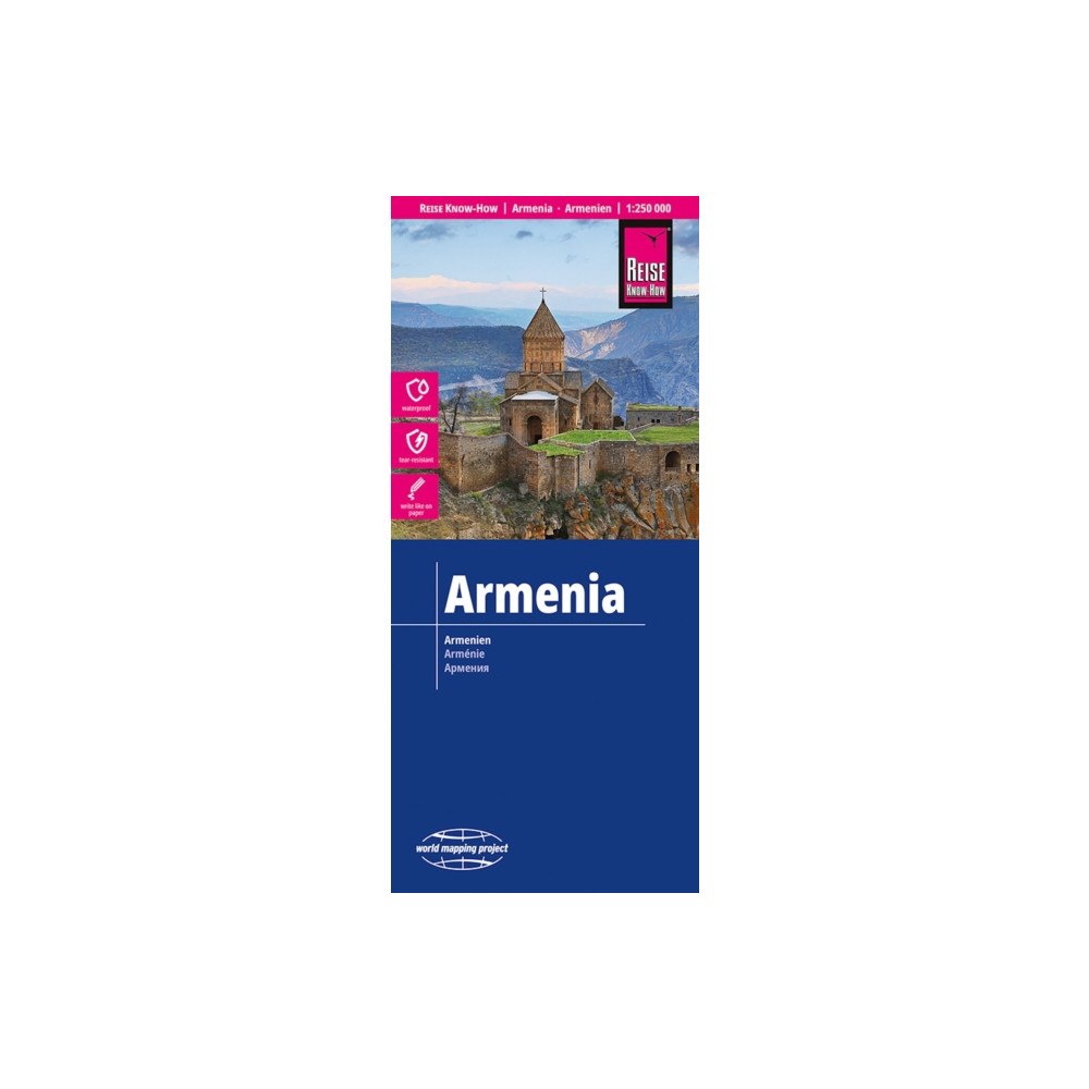 Reise Know-How Verlag Peter Rump GmbH Armenia (1:250.000)