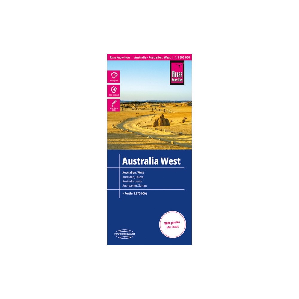 Reise Know-How Verlag Peter Rump GmbH Australia, West (1:1.800.000)