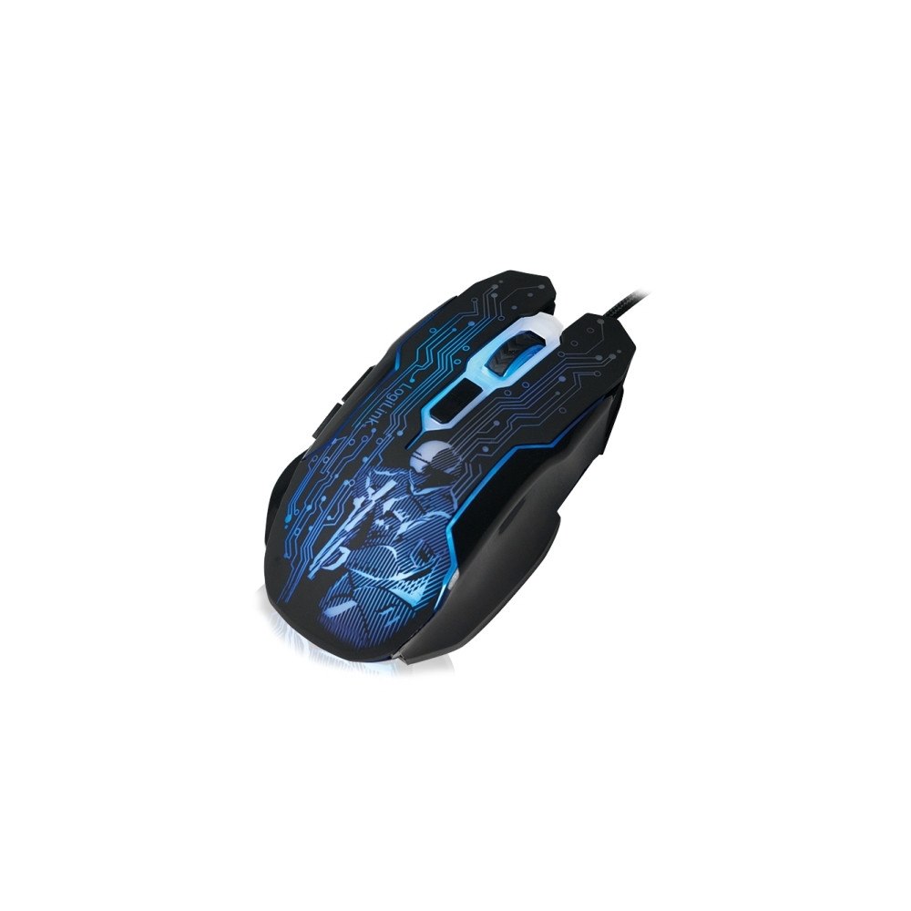 LogiLink LogiLink Gaming - mus - USB - svart
