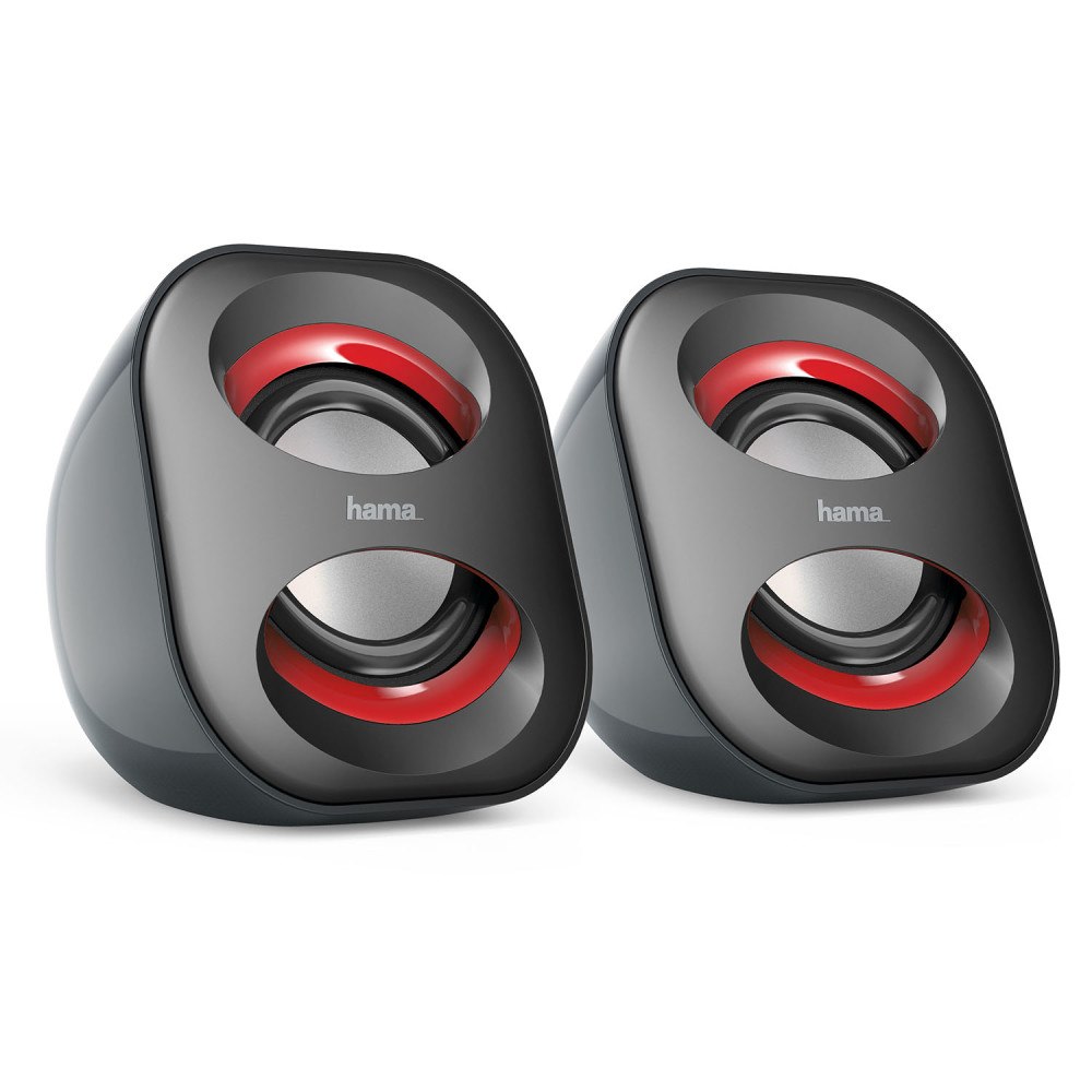 Hama Speaker Notebook Sonic Mobil-183 Black/Red