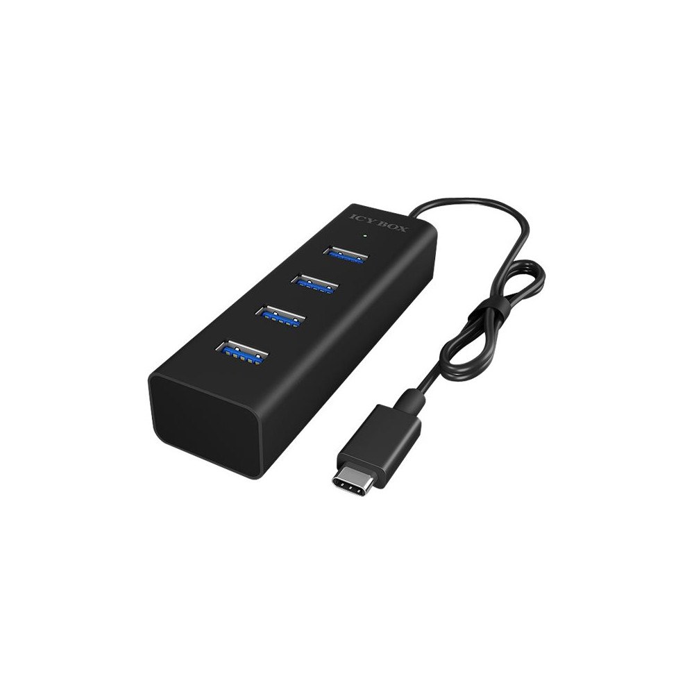 RaidSonic Technology ICY BOX IB-Hub1409-C3 - hubb - 4 portar