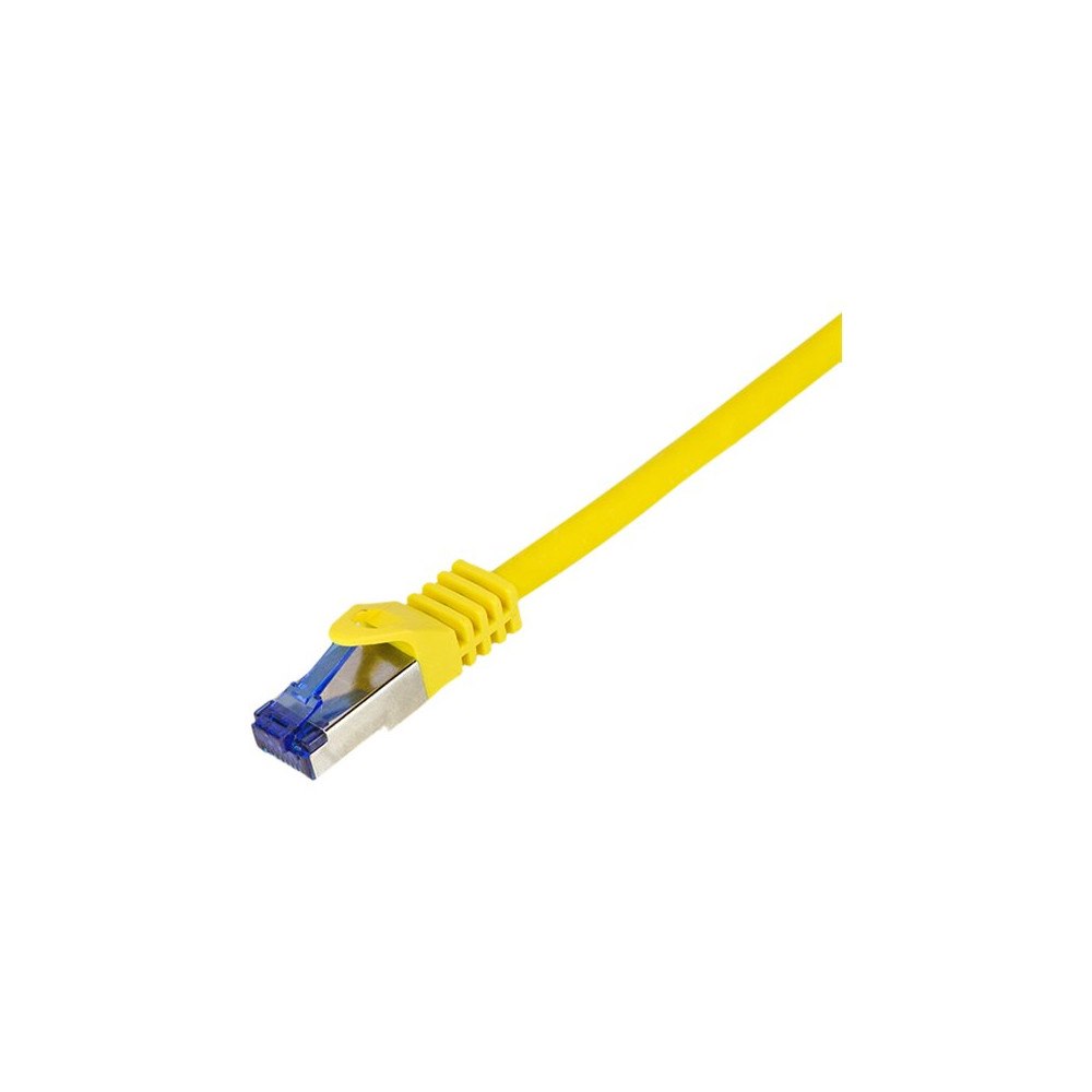 2direct LogiLink Professional Ultraflex - patch-kabel - 50 cm - gul, RAL 1018