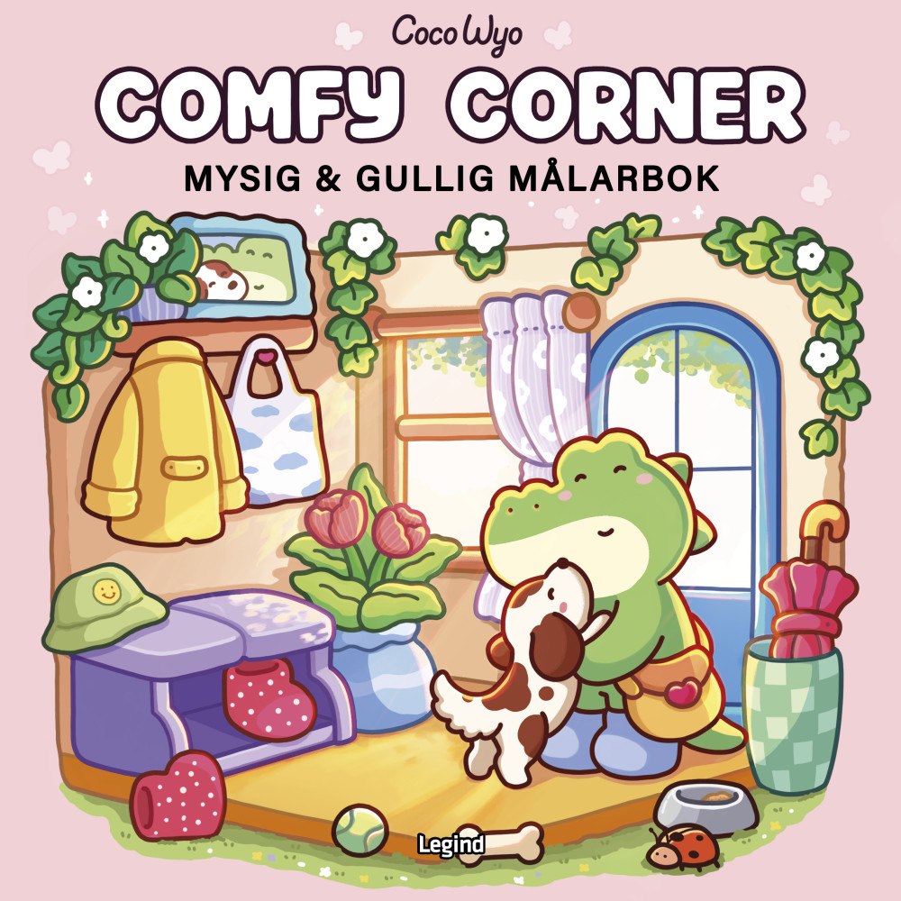 Coco Wyo Comfy Corner : Mysig och gullig Cozy Coloring målarbok från Coco Wyo (häftad)