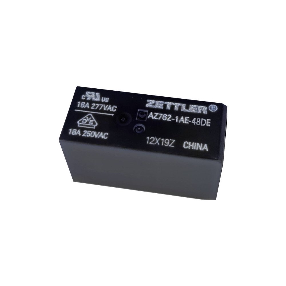 Zettler Electronics Zettler Electronics AZ762-1AE-48DE printrelä 48 V/DC 16 A 1...