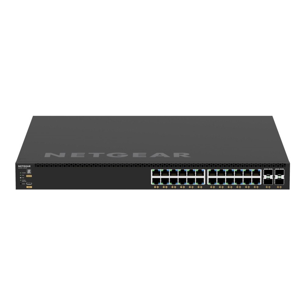Netgear NETGEAR M4350 Series M4350-24G4XF - switch - 28 portar - Administrerad - rackmonterbar