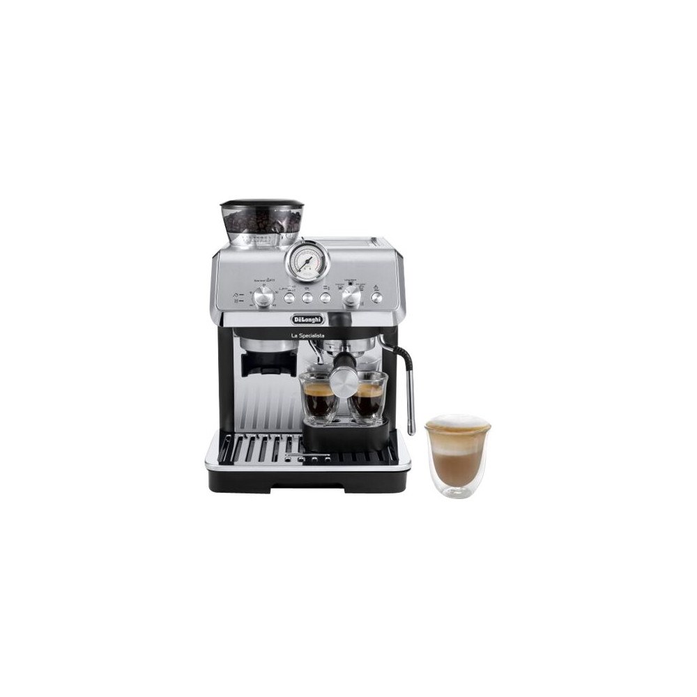 Delonghi De'Longhi La Specialista Arte EC9155.MB - kaffemaskin med mjölkskummare - 15 bar - svart metall