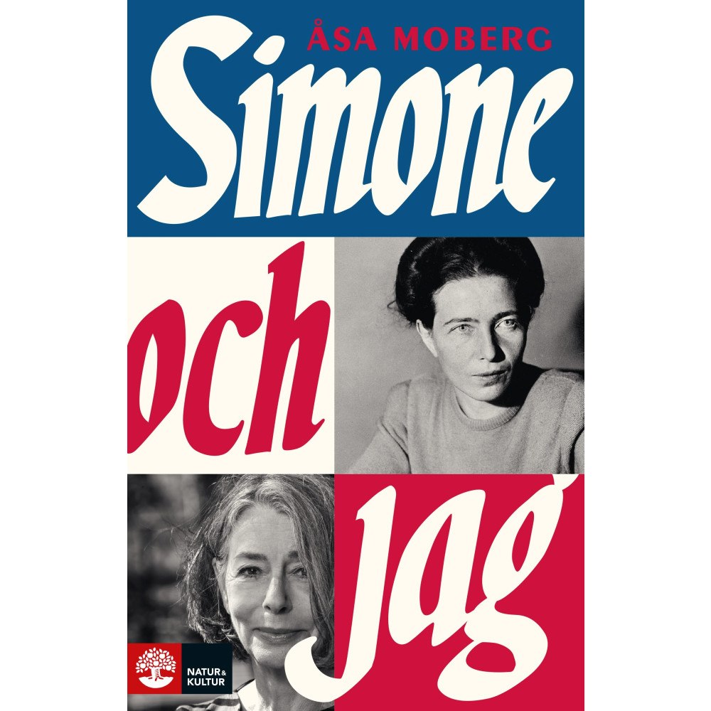 Åsa Moberg Simone och jag (bok, danskt band)