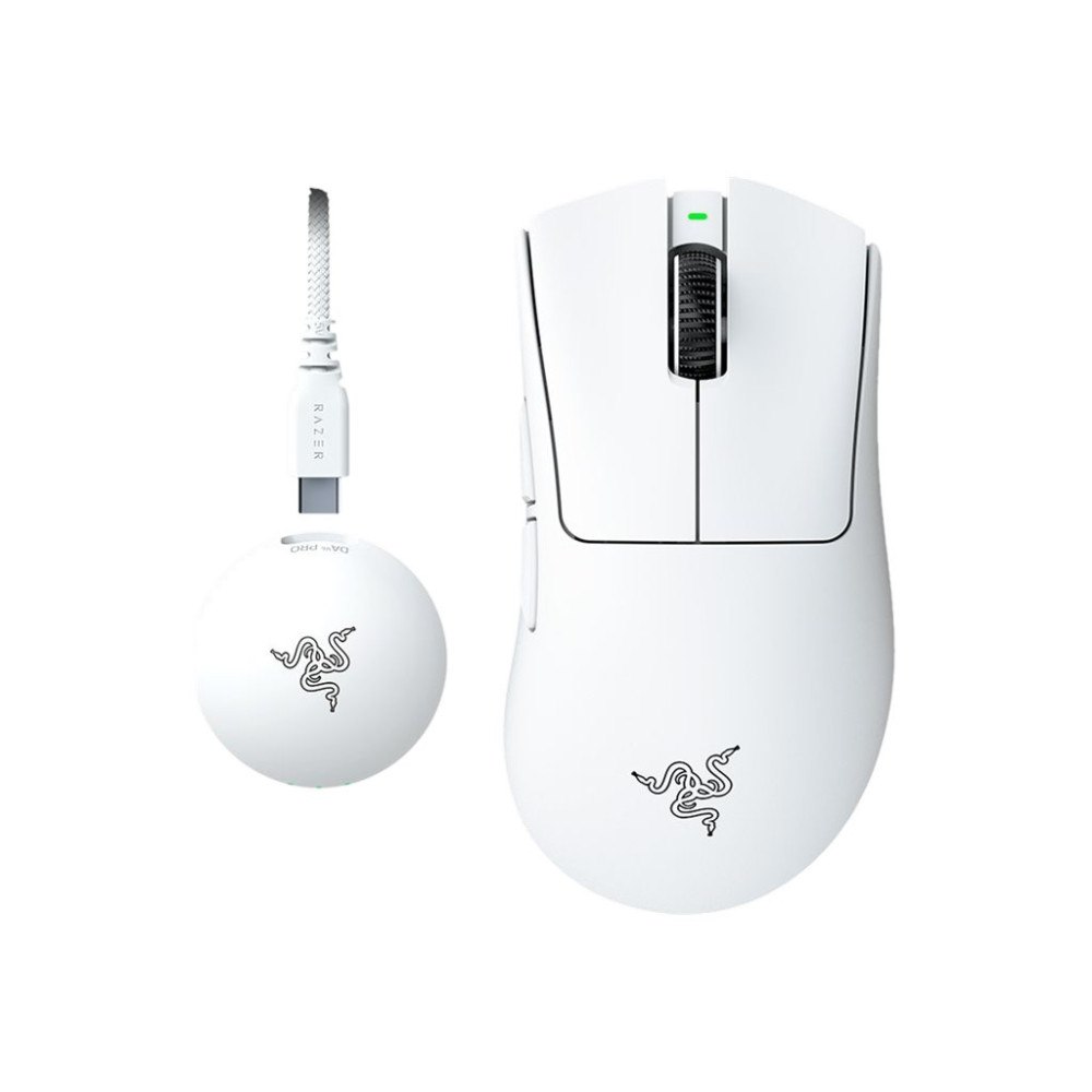 Razer Razer DeathAdder V4 Pro - mus - USB - vit