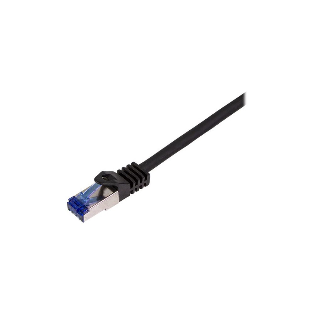 2direct LogiLink Professional Ultraflex - patch-kabel - 7.5 m - svart, RAL 9011