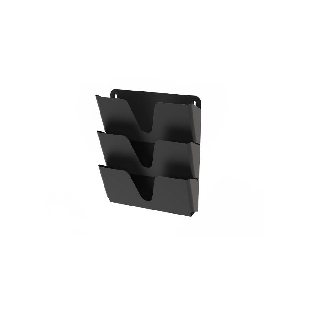 Alba Blankettfack ALBA 3st metal fack svart