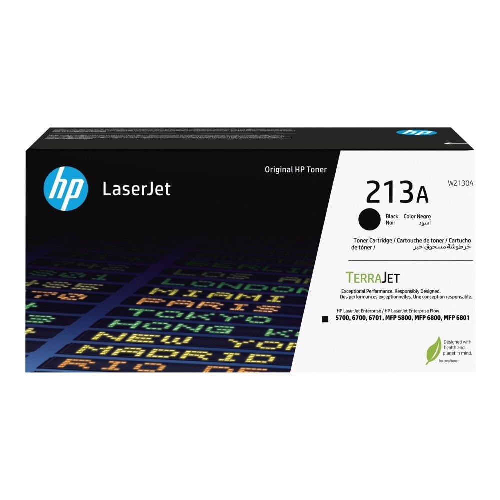 HP HP 213A - svart - original - LaserJet - tonerkassett (W2130A)