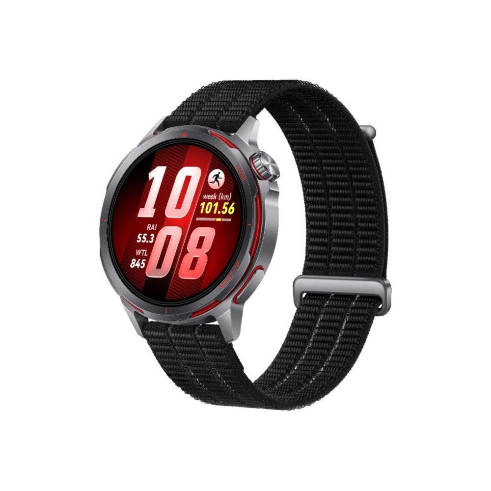 Huawei Huawei Watch GT Runner 2 - aerospace-grade titanium alloy - sportklocka med rem - midnattssvart