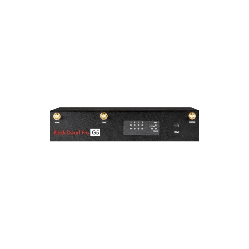 Securepoint Securepoint Black Dwarf Pro G5, 2,83 Gbit/s, 0,42 Gbit/s, 90...