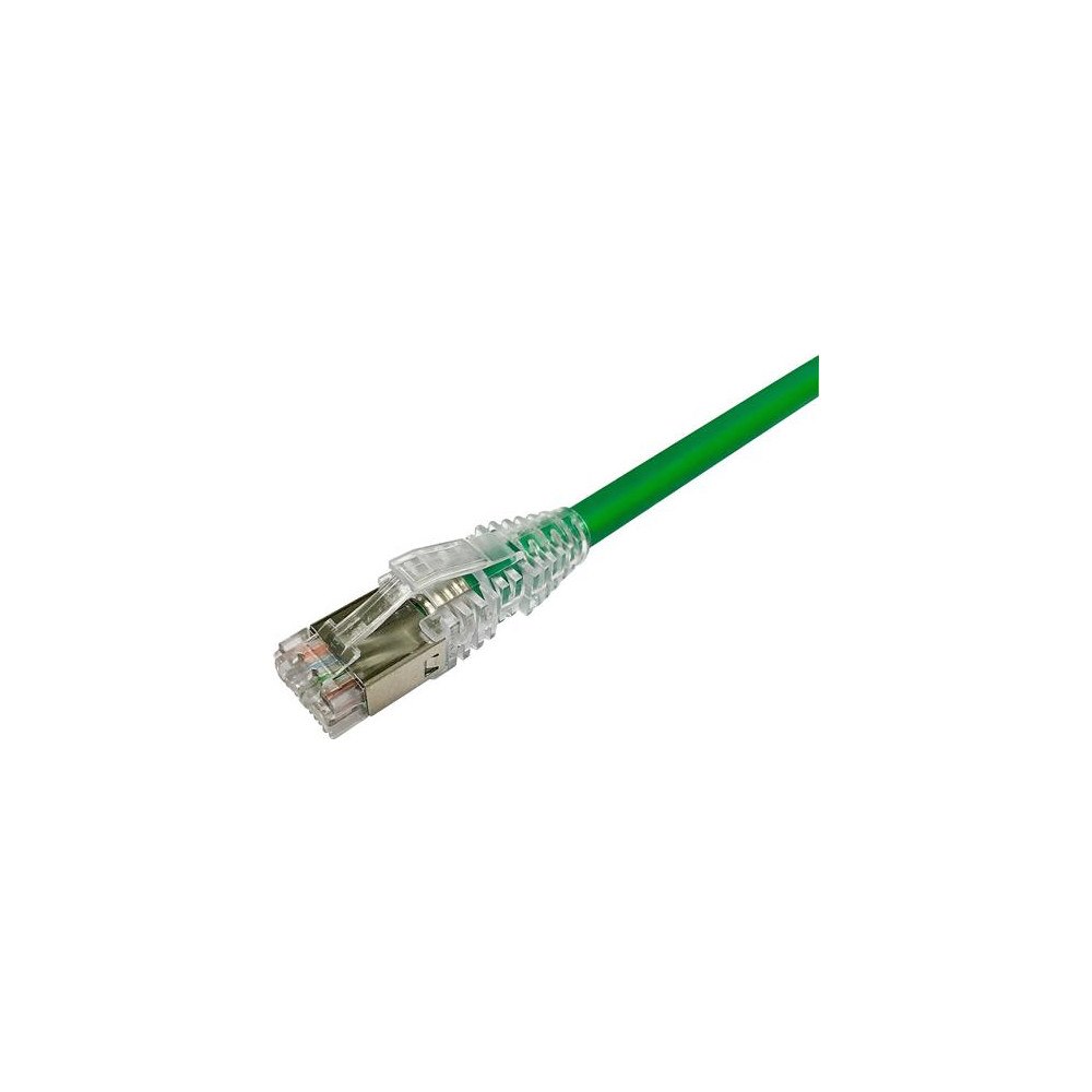 Netconnect ( Commscope ) NETCONNECT patchkabel cat 6A S/FTP PiMF, längd 1,0 m grön LS...