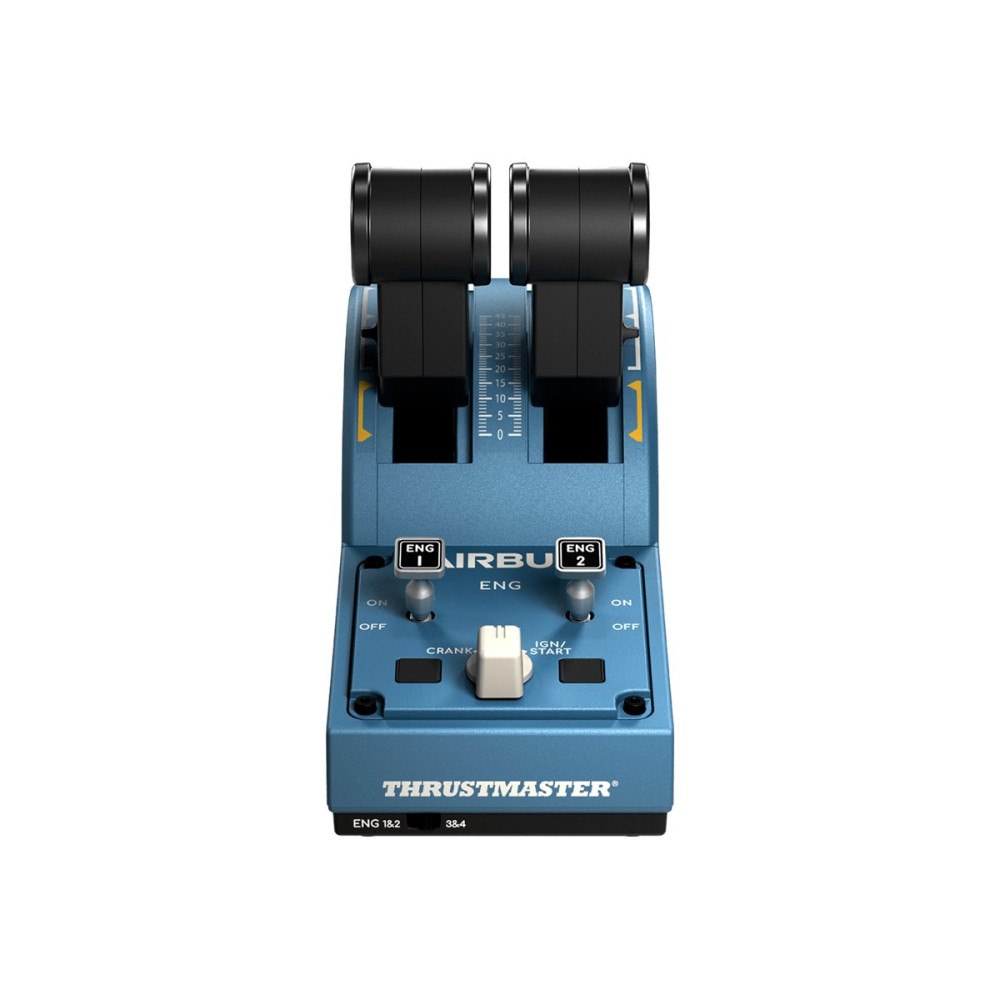 ThrustMaster Thrustmaster Civil Aviation (TCA) Quadrant Airbus edition - spjäll - kabelansluten