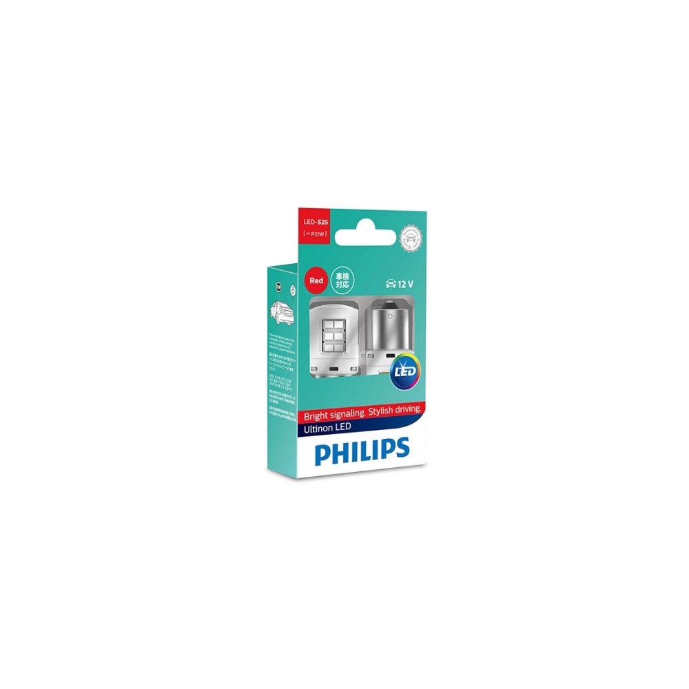 Philips_Saec Philips Ultinon LED P21W röd 12V