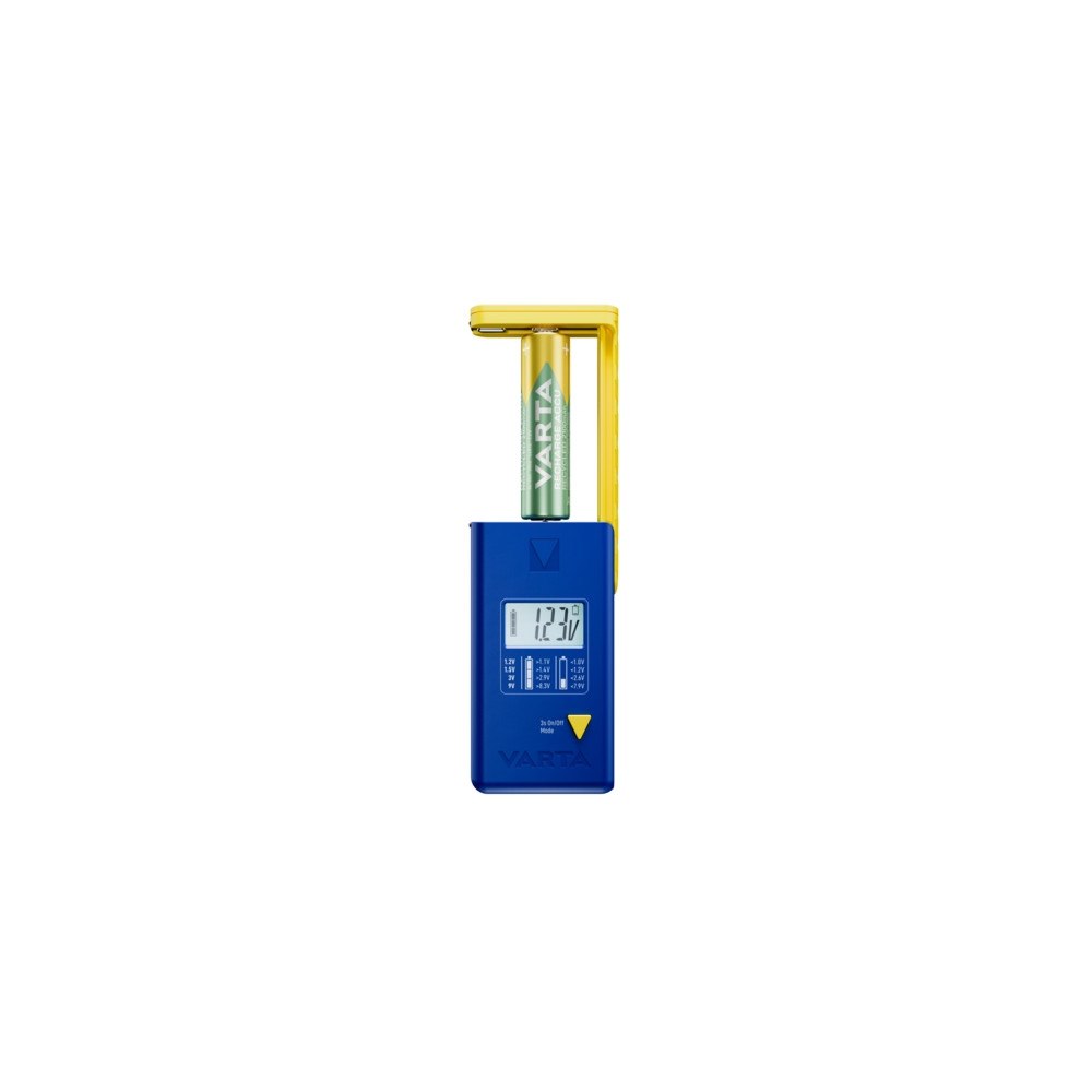Varta Varta LCD Battery Tester, 9v, AA, AAA, C, D, Alkalisk, Litiu...