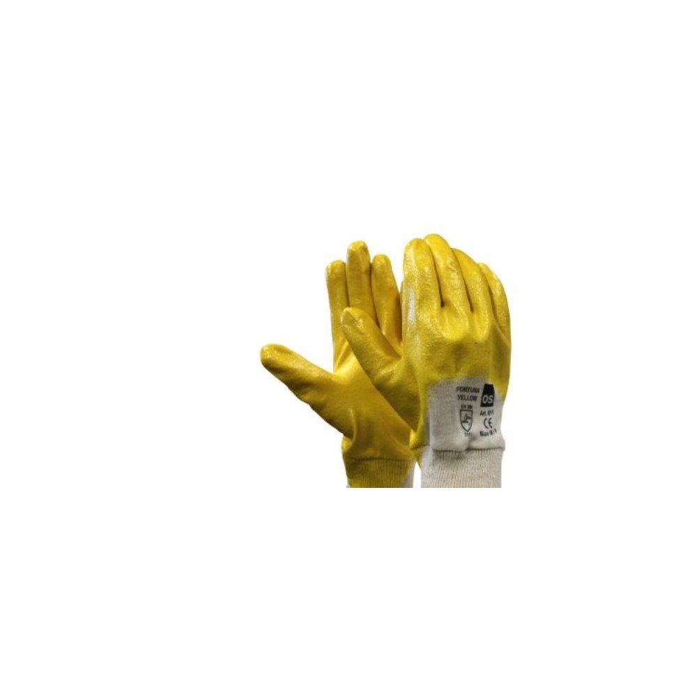 OTTO SCHACHNER Handske fortuna yellow storlek 10