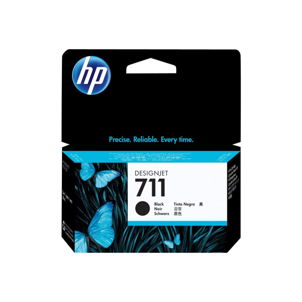 HP HP 711 - svart - original - DesignJet - bläckpatron