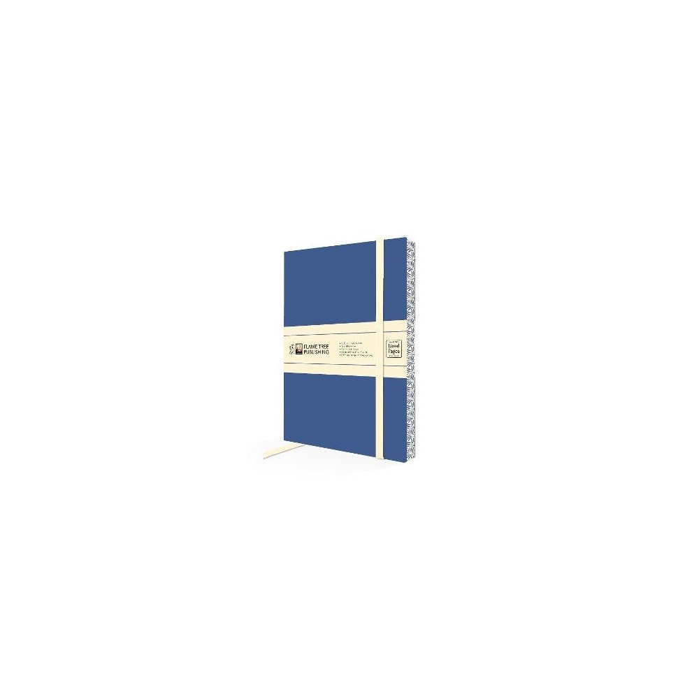Flame Tree Publishing Dark Blue Artisan Paperback Notebook (bok, eng)