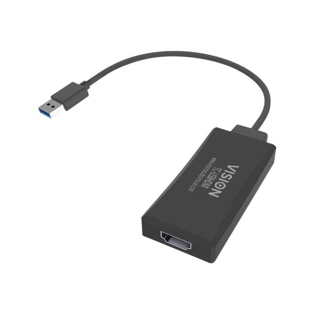 Vision Vision - extern videoadapter - svart