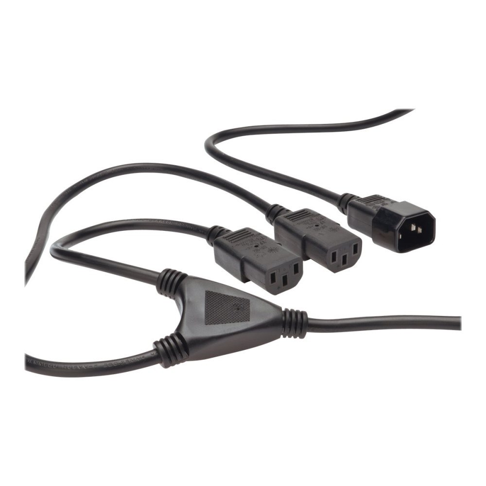 Digitus ASSMANN - strömdelare - IEC 60320 C14 till power IEC 60320 C13 - 1.7 m