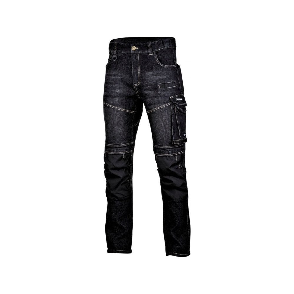 LAHTIPRO Lahti Pro jeansbyxor svarta stretch med förstärkningar, 3XL,...