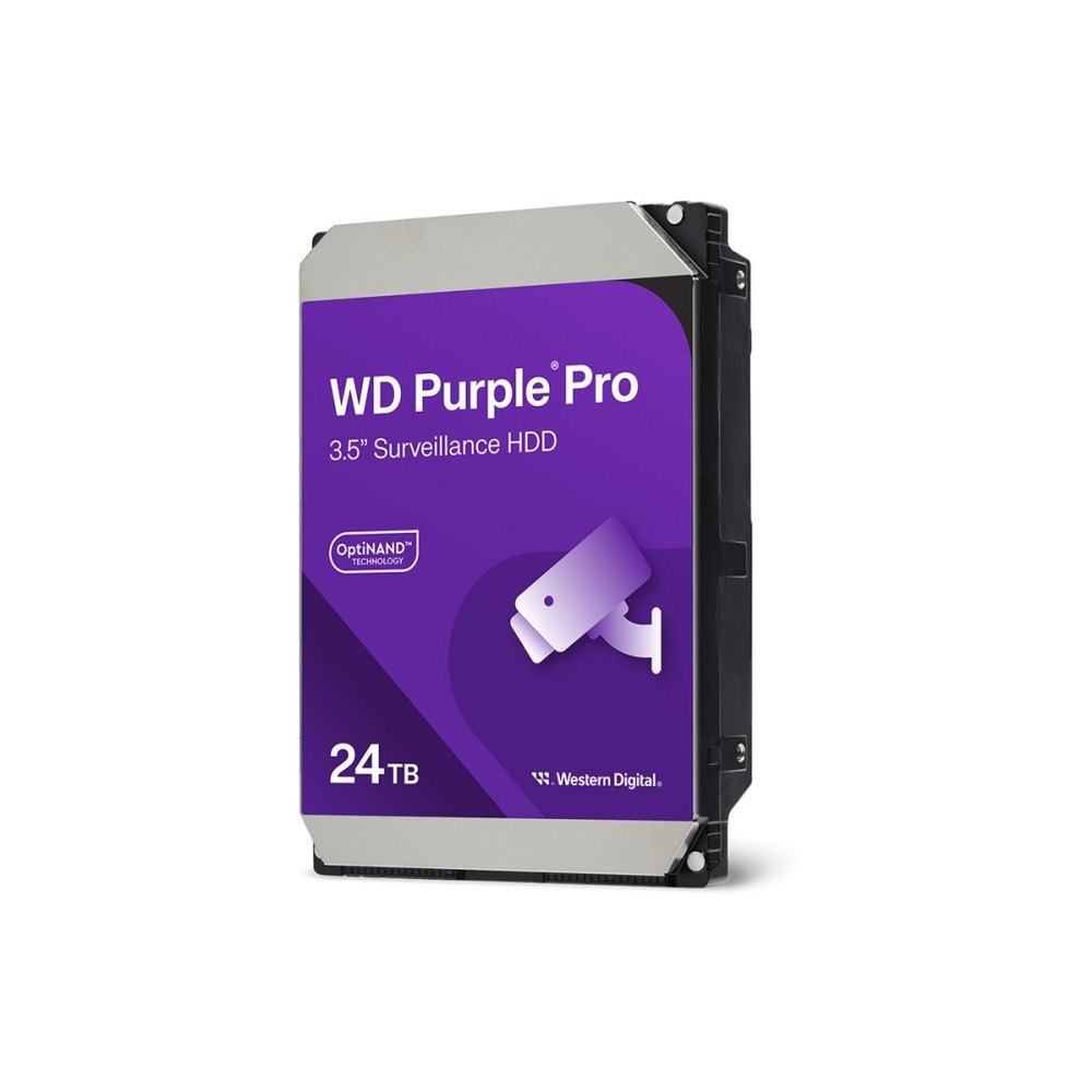 Western Digital WD Purple Pro WD241PURP - hårddisk - 24 TB - övervakning, smart video - SATA 6Gb/s