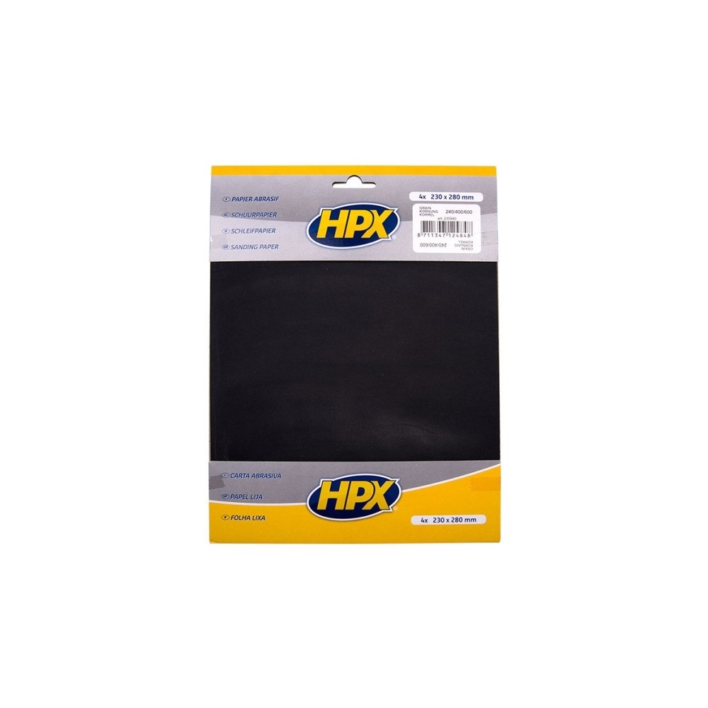 HPX HPX slippapperssats: p240 (1 st), p400 (2 st) och p600 (1 st...