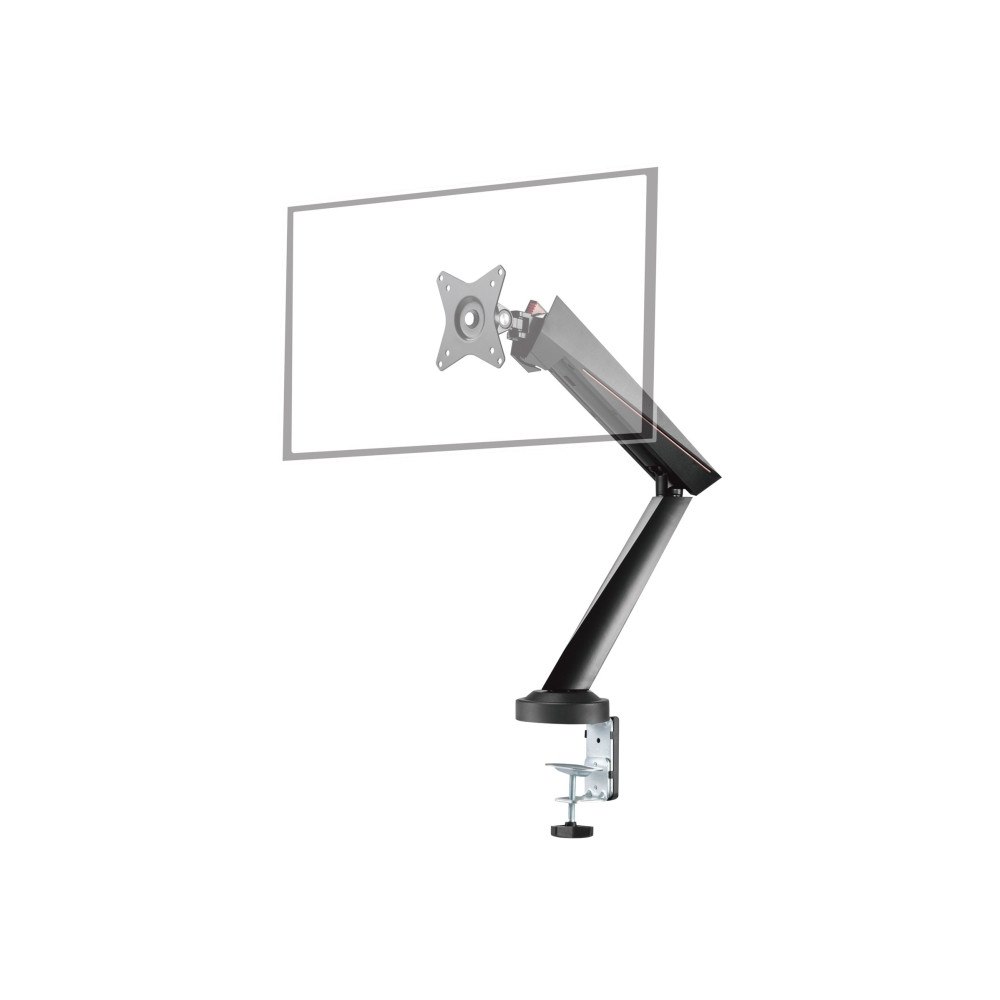 Deltaco DELTACO GAMING GAM-101 Single Monitor Spring-Assisted Pro monteringssats - för LCD-display
