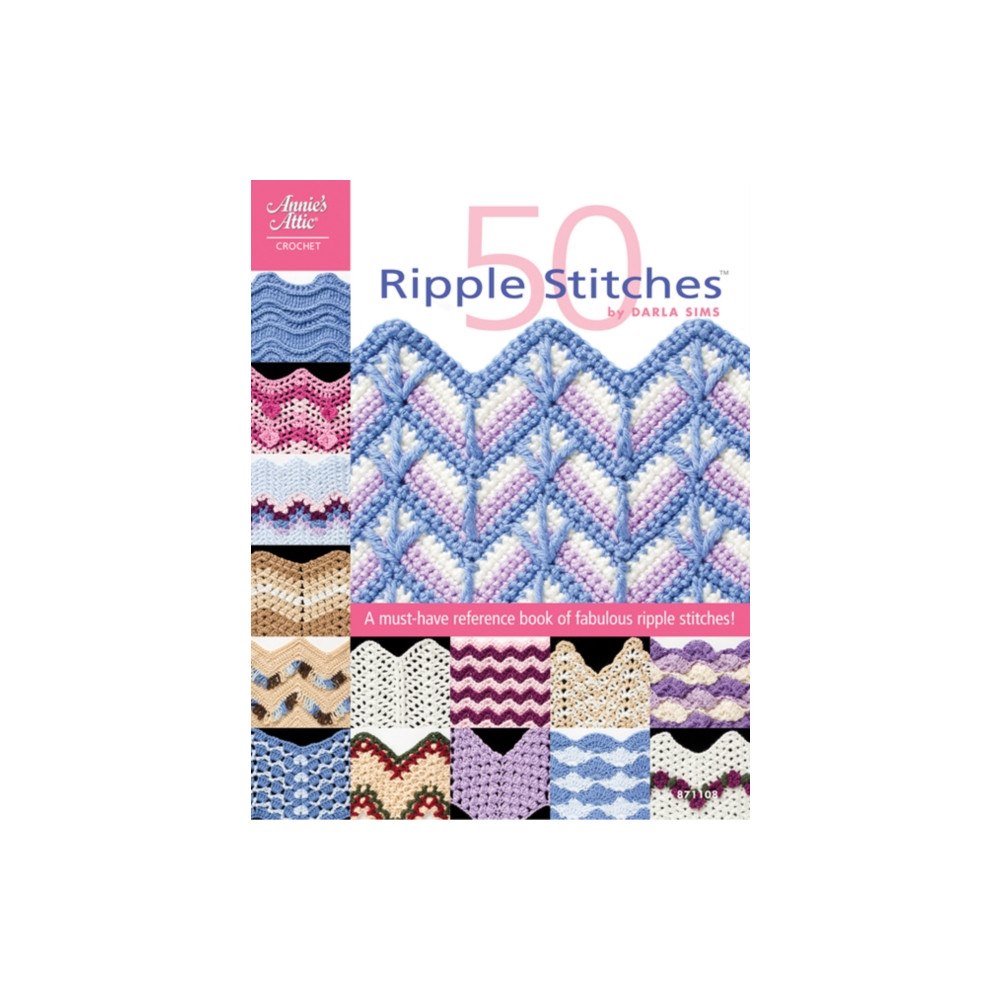 Annie's Attic 50 Ripple Stitches (häftad, eng)