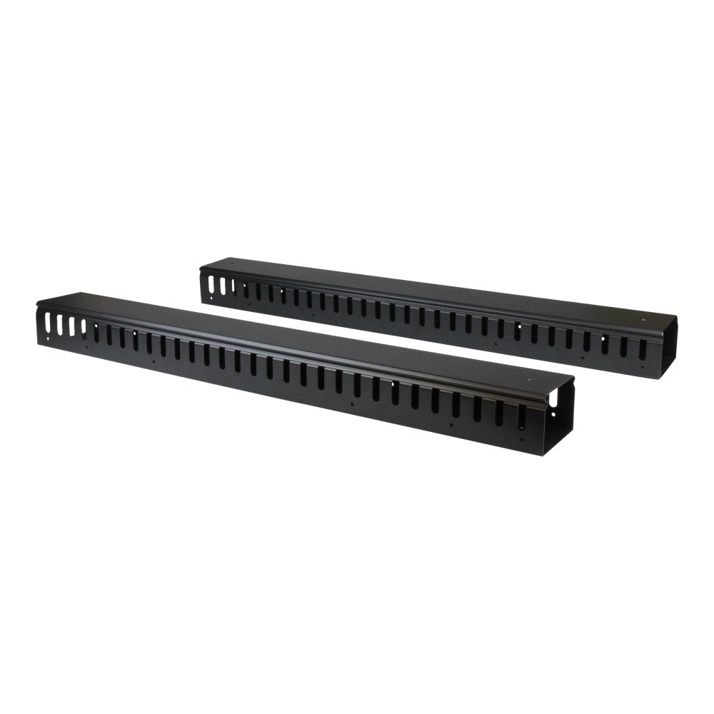 StarTech.com StarTech.com Vertikal kabelorganiserare med fingerkanaler - 0U - 1,8 m - kabelhållare - 40U