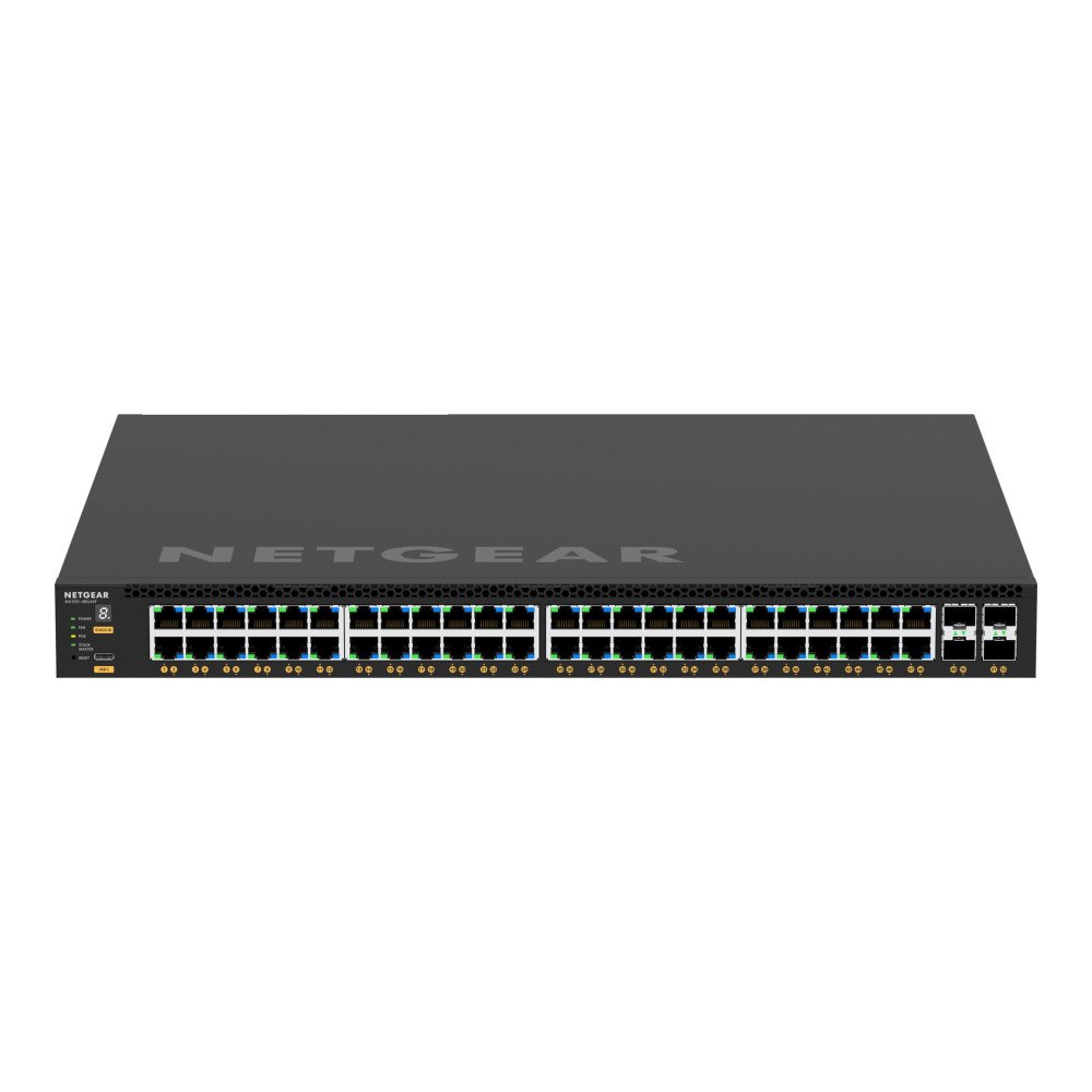 Netgear NETGEAR M4350-48G4XF - switch - 52 portar - Administrerad - rackmonterbar