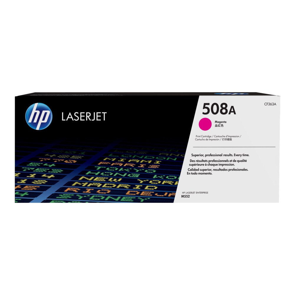 HP HP 508A - magenta - original - LaserJet - tonerkassett (CF363A)