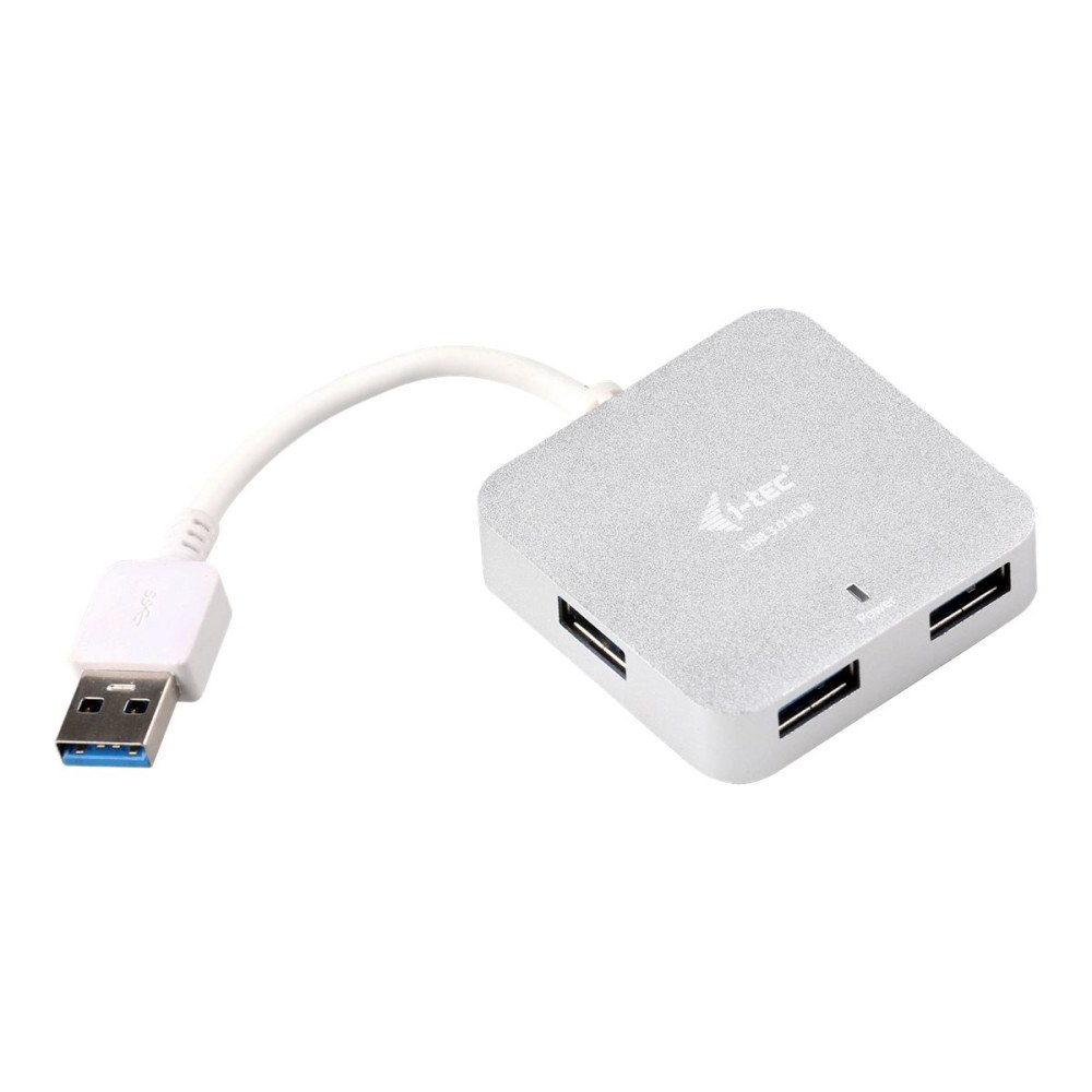 i-tec i-Tec USB 3.0 Metal Passive HUB - hubb - 4 portar