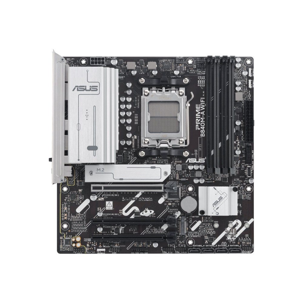 ASUS ASUS PRIME B840M-A WIFI - moderkort - micro ATX - Socket AM5 - AMD B840