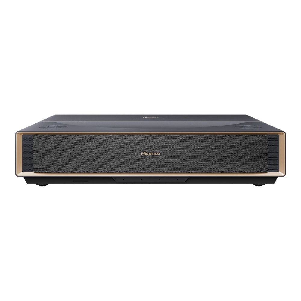 HiSense Hisense TriChroma Laser Cinema PT1 - DLP-projektor - ultrakort kastavstånd - 3D - Wi-Fi / LAN / Miracast - grå-metallic