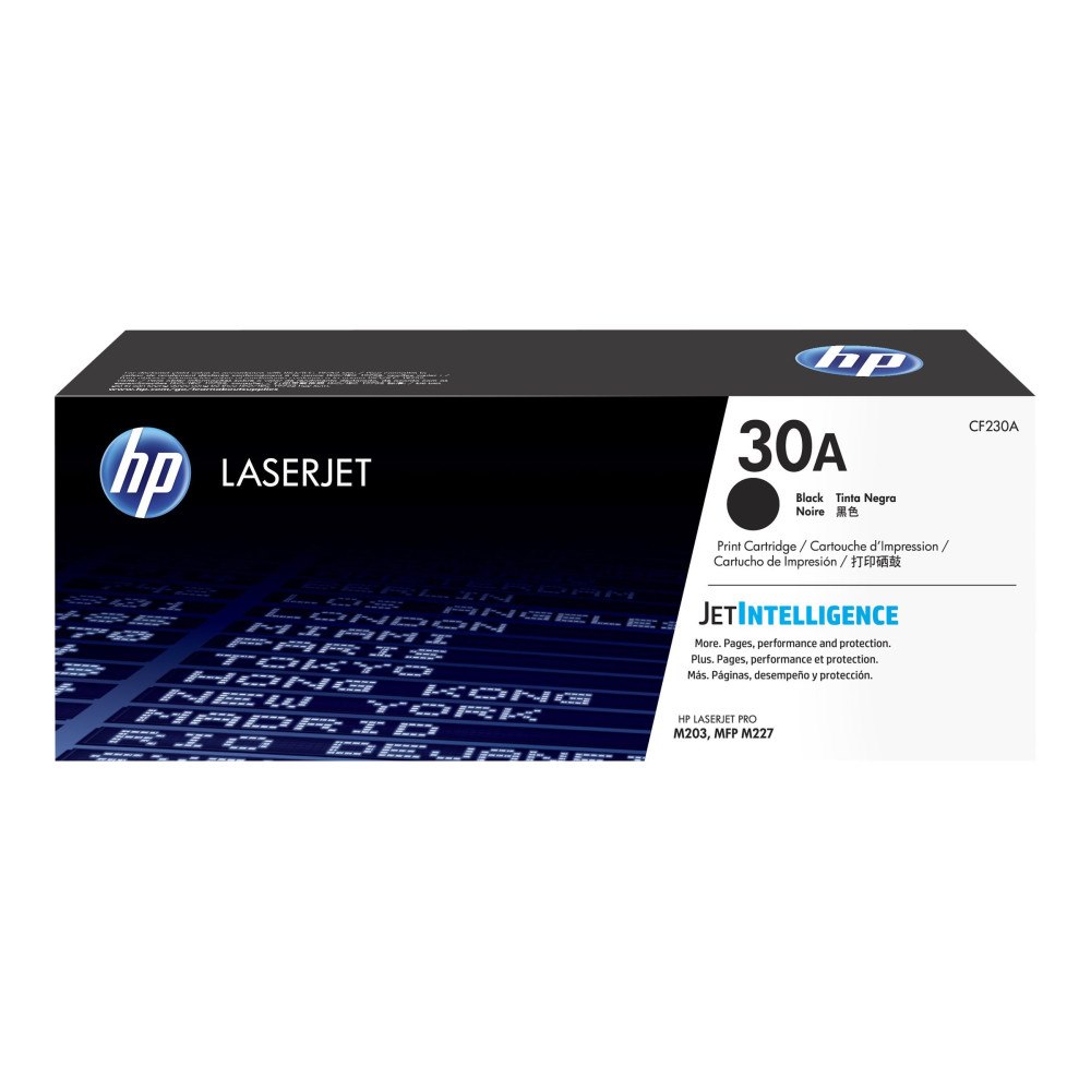 HP HP 30A - svart - original - LaserJet - tonerkassett (CF230A)