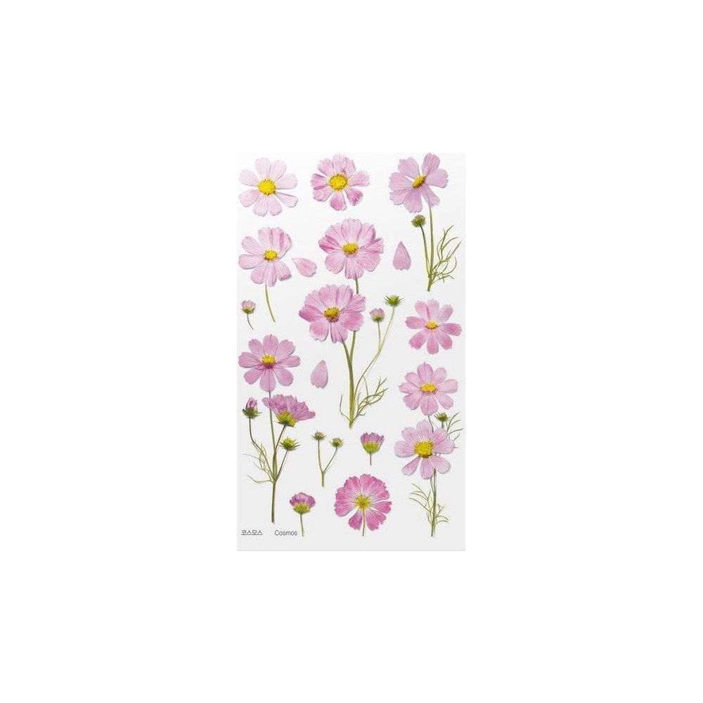 Appree Dekorativa blomsterklistermärken